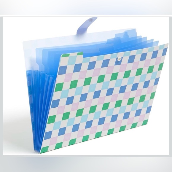 Multicolor Expanding File Folder - Picture 1 of 5